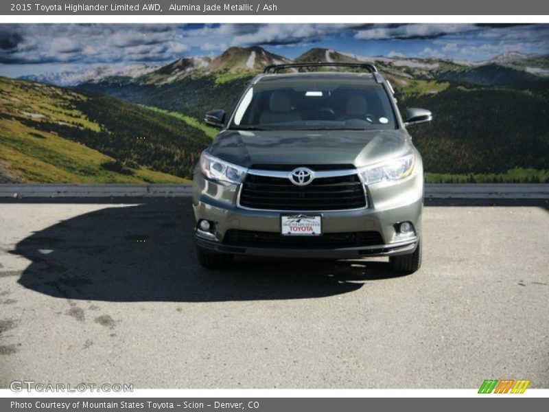 Alumina Jade Metallic / Ash 2015 Toyota Highlander Limited AWD