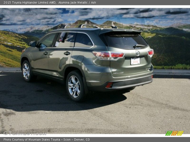 Alumina Jade Metallic / Ash 2015 Toyota Highlander Limited AWD