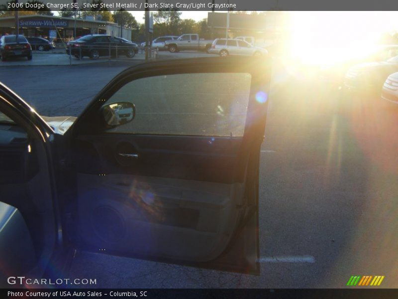 Silver Steel Metallic / Dark Slate Gray/Light Graystone 2006 Dodge Charger SE