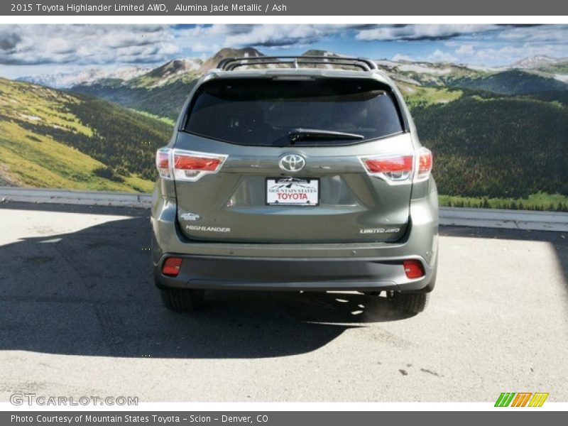 Alumina Jade Metallic / Ash 2015 Toyota Highlander Limited AWD