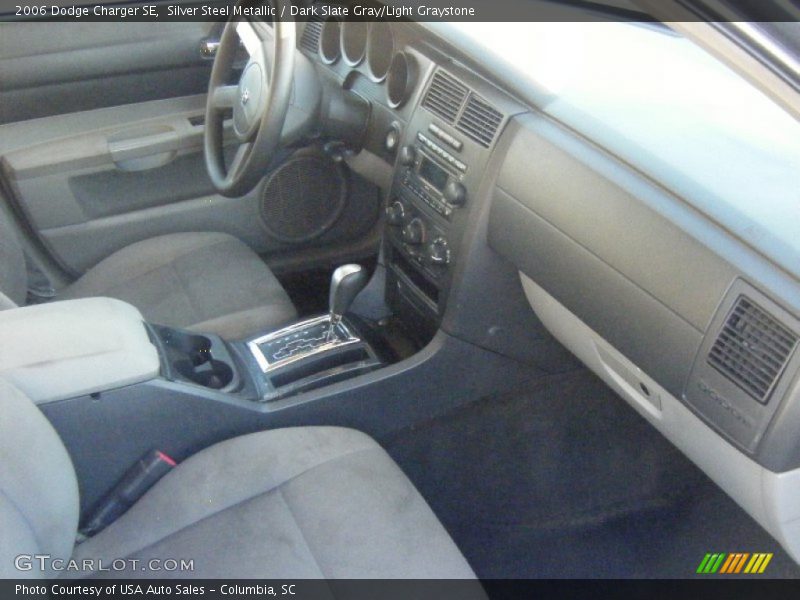 Silver Steel Metallic / Dark Slate Gray/Light Graystone 2006 Dodge Charger SE