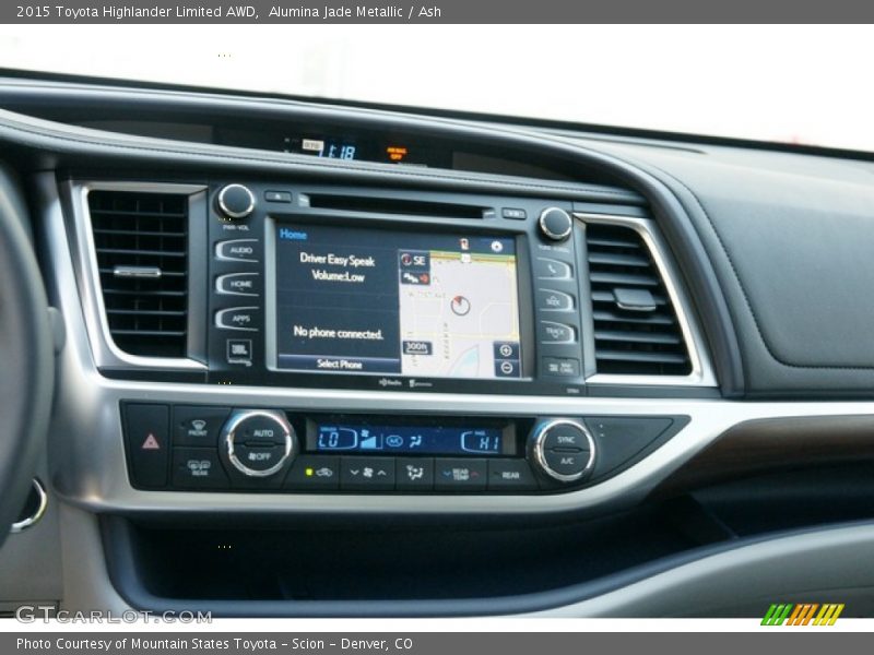 Alumina Jade Metallic / Ash 2015 Toyota Highlander Limited AWD