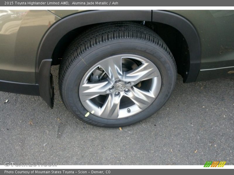 Alumina Jade Metallic / Ash 2015 Toyota Highlander Limited AWD