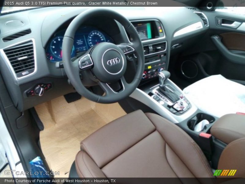  2015 Q5 3.0 TFSI Premium Plus quattro Chestnut Brown Interior