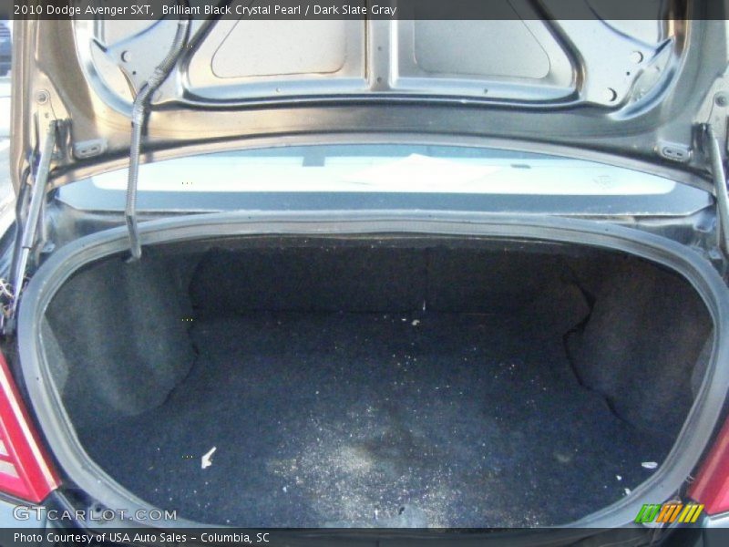 Brilliant Black Crystal Pearl / Dark Slate Gray 2010 Dodge Avenger SXT