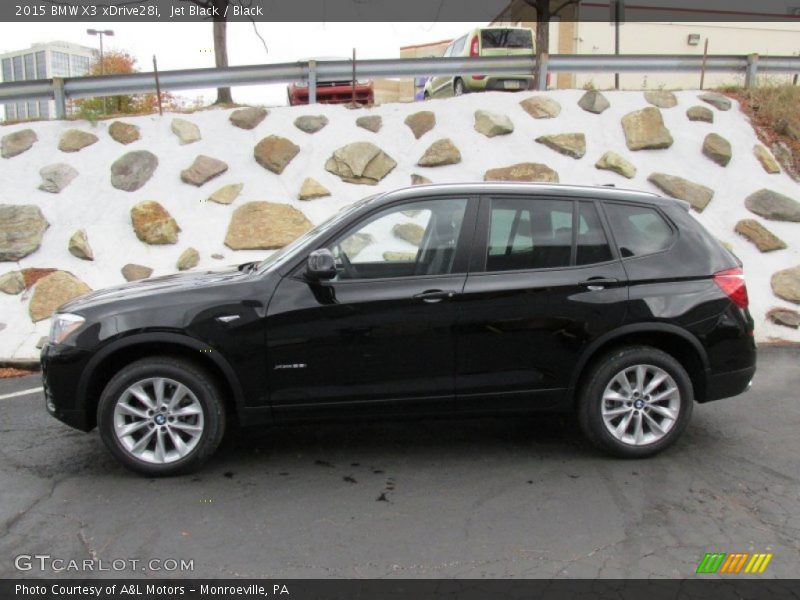 Jet Black / Black 2015 BMW X3 xDrive28i