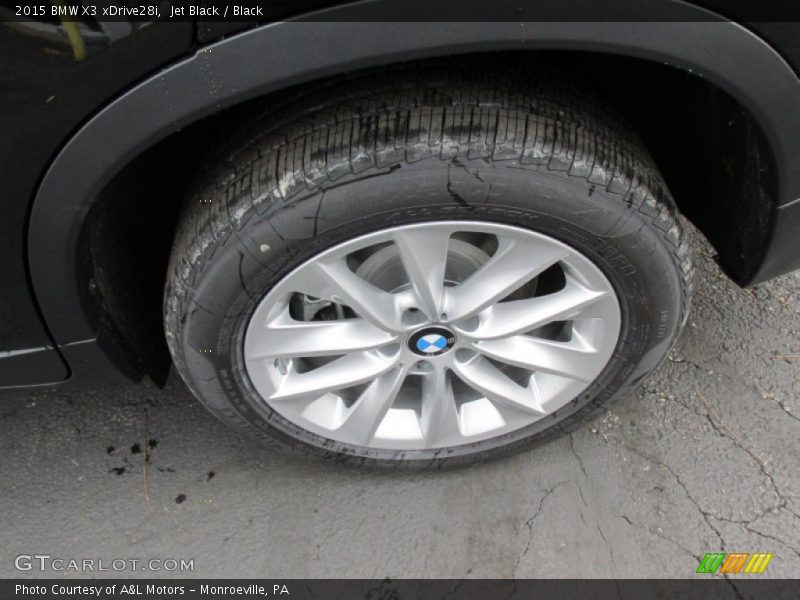 Jet Black / Black 2015 BMW X3 xDrive28i