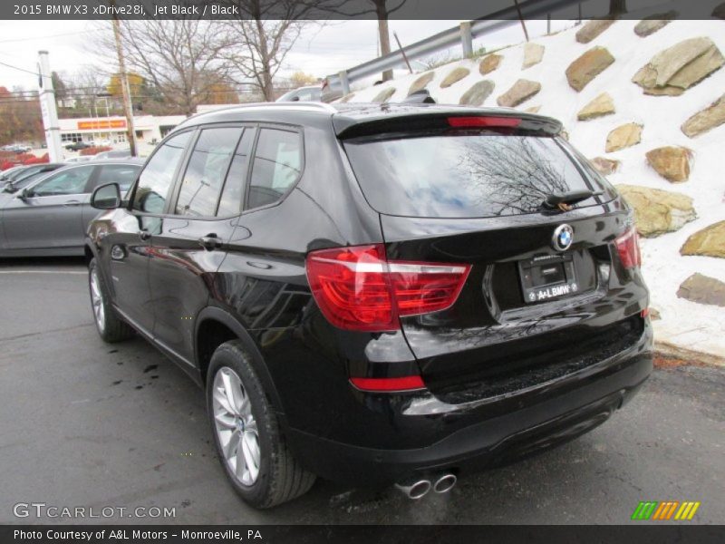 Jet Black / Black 2015 BMW X3 xDrive28i