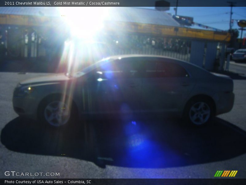 Gold Mist Metallic / Cocoa/Cashmere 2011 Chevrolet Malibu LS