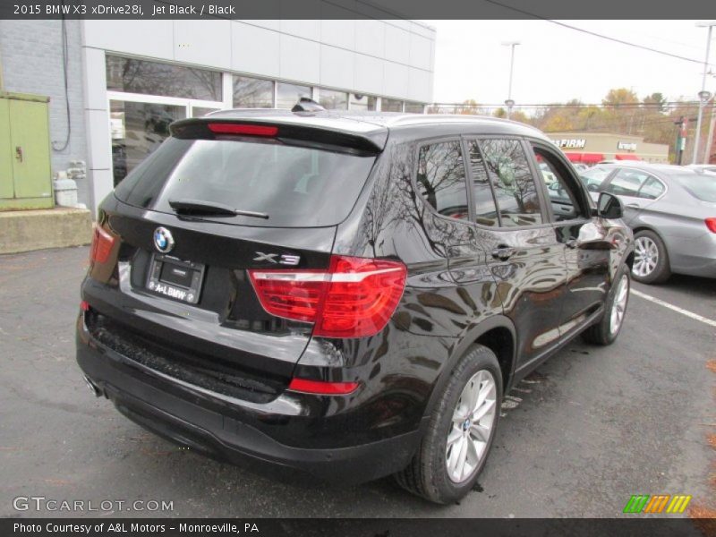 Jet Black / Black 2015 BMW X3 xDrive28i