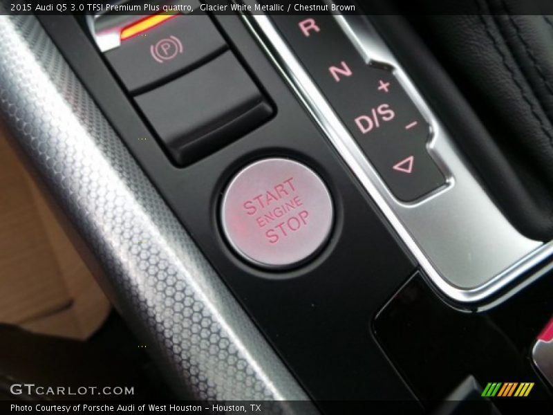 Glacier White Metallic / Chestnut Brown 2015 Audi Q5 3.0 TFSI Premium Plus quattro