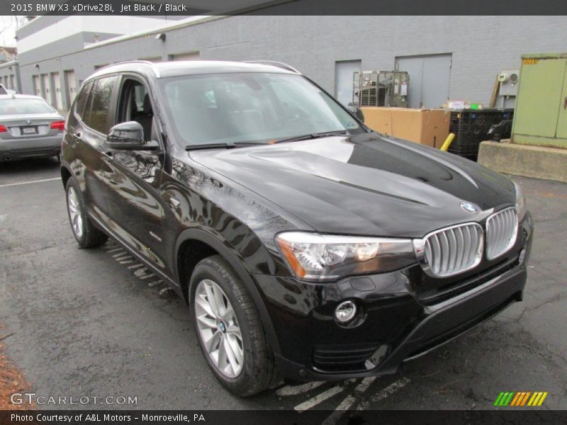 Jet Black / Black 2015 BMW X3 xDrive28i