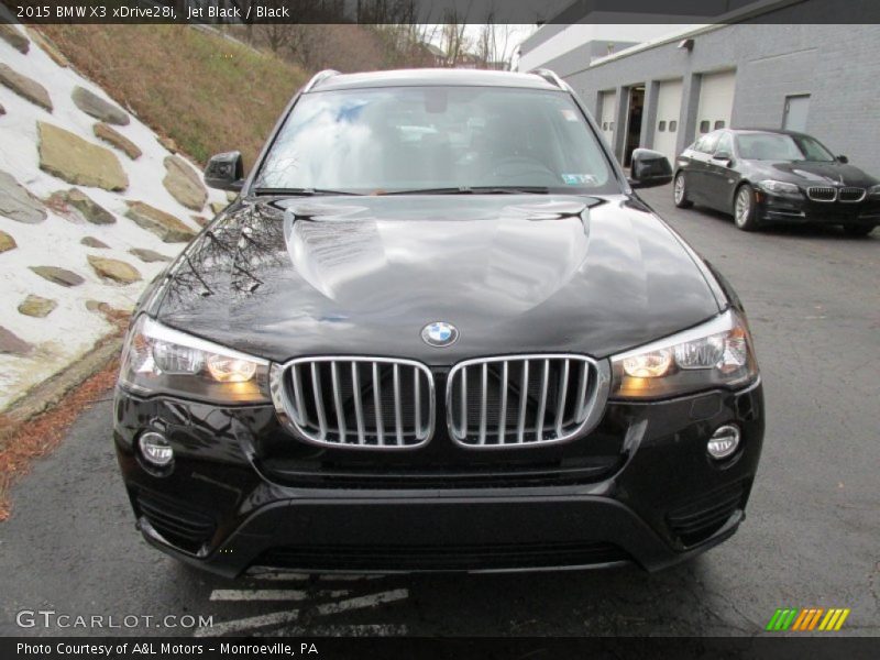 Jet Black / Black 2015 BMW X3 xDrive28i