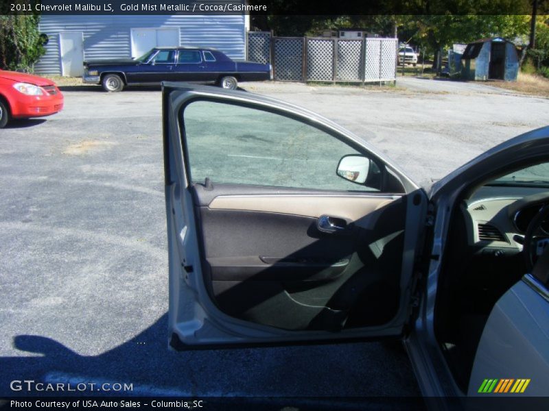 Gold Mist Metallic / Cocoa/Cashmere 2011 Chevrolet Malibu LS