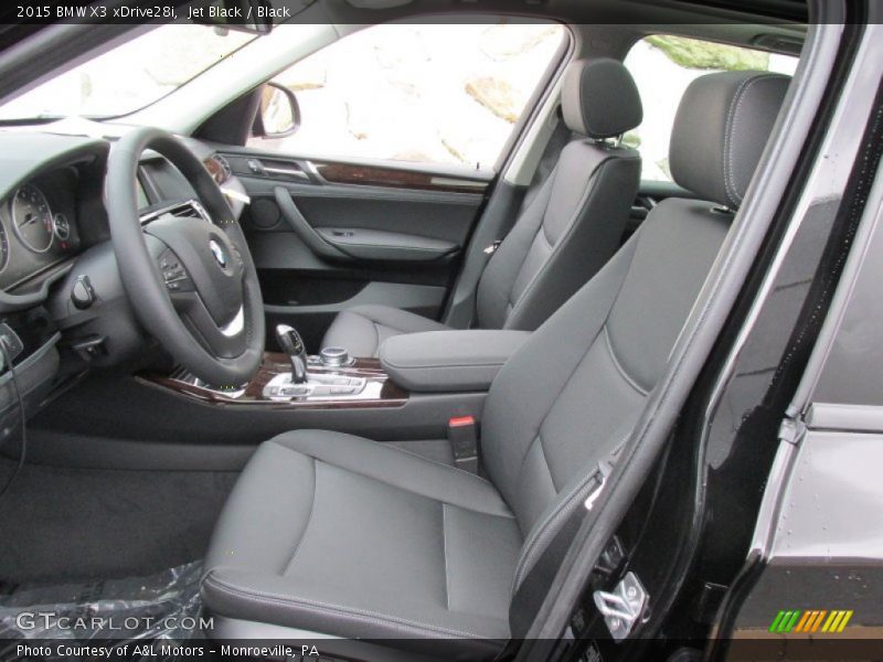 Jet Black / Black 2015 BMW X3 xDrive28i