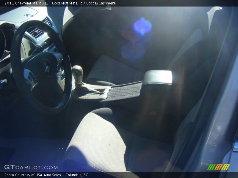 Gold Mist Metallic / Cocoa/Cashmere 2011 Chevrolet Malibu LS