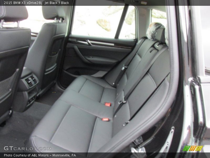 Jet Black / Black 2015 BMW X3 xDrive28i