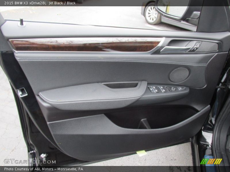 Jet Black / Black 2015 BMW X3 xDrive28i