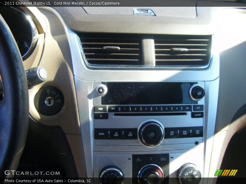 Gold Mist Metallic / Cocoa/Cashmere 2011 Chevrolet Malibu LS
