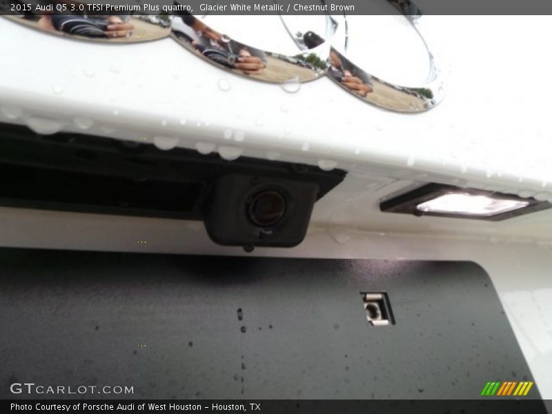 Glacier White Metallic / Chestnut Brown 2015 Audi Q5 3.0 TFSI Premium Plus quattro