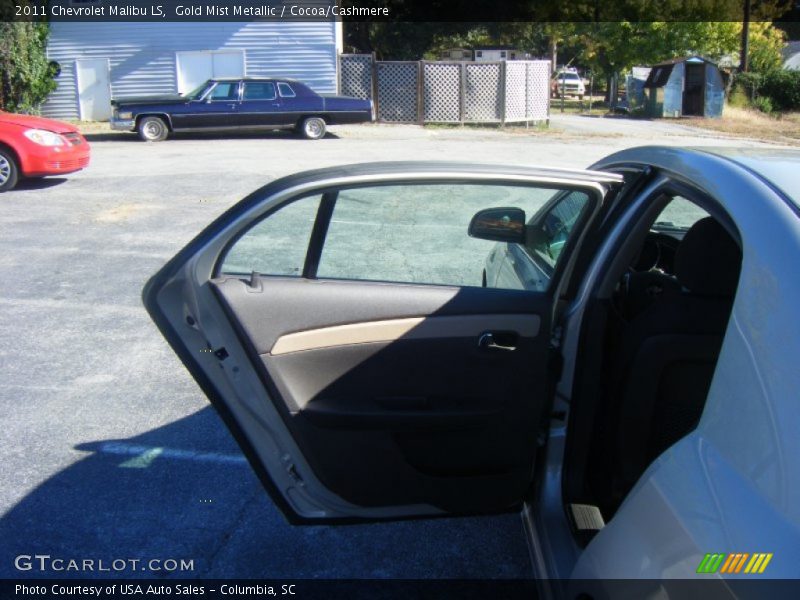 Gold Mist Metallic / Cocoa/Cashmere 2011 Chevrolet Malibu LS