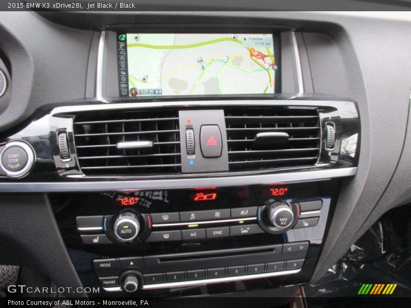 Jet Black / Black 2015 BMW X3 xDrive28i