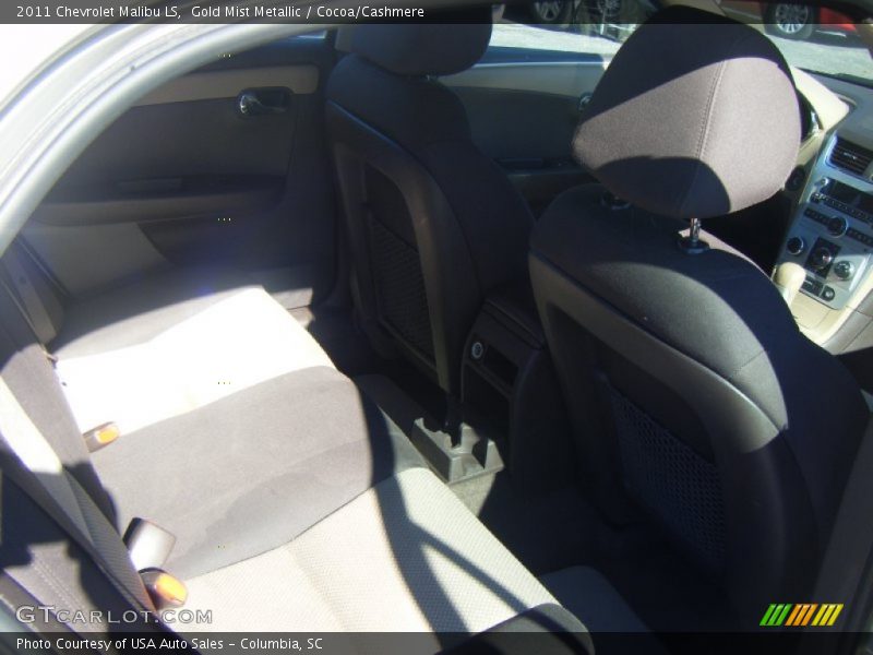 Gold Mist Metallic / Cocoa/Cashmere 2011 Chevrolet Malibu LS