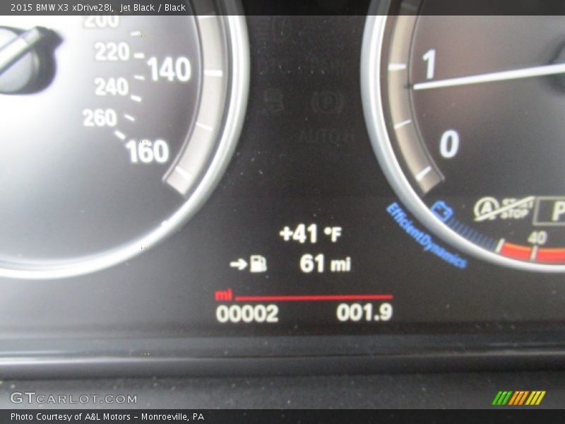 Jet Black / Black 2015 BMW X3 xDrive28i