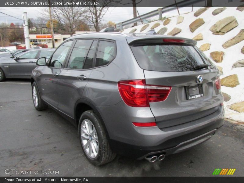 Space Grey Metallic / Black 2015 BMW X3 xDrive28i