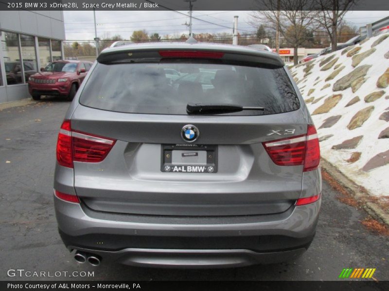 Space Grey Metallic / Black 2015 BMW X3 xDrive28i