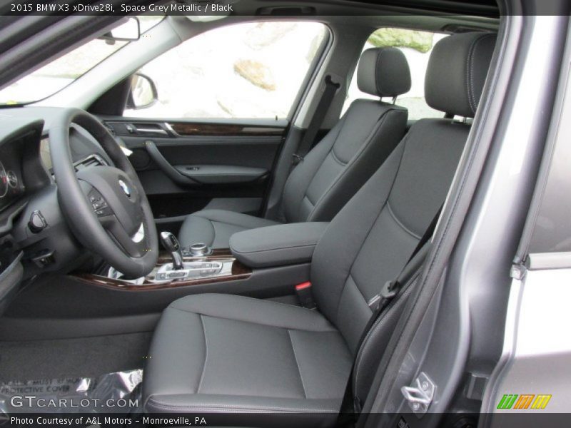 Space Grey Metallic / Black 2015 BMW X3 xDrive28i