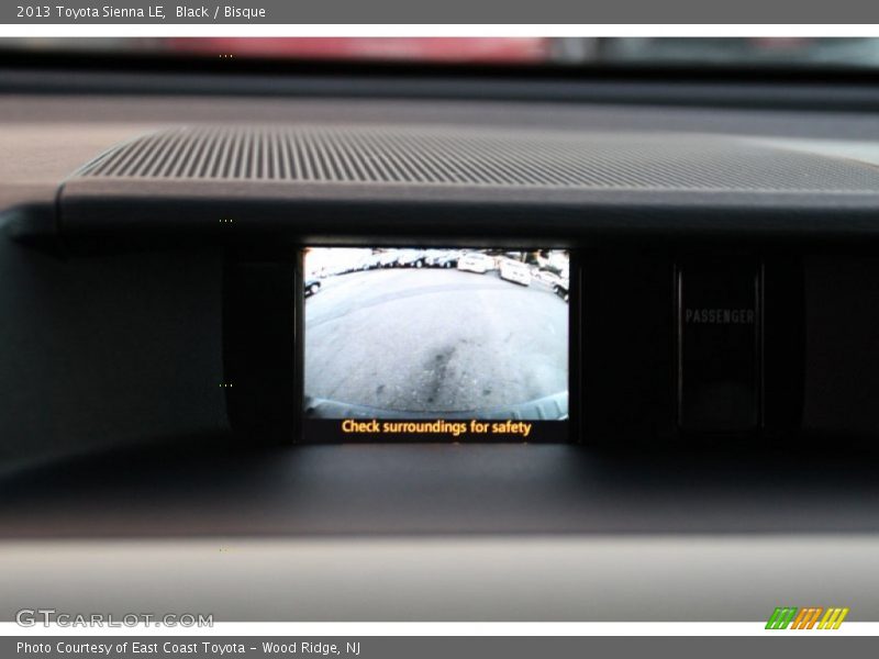 Black / Bisque 2013 Toyota Sienna LE