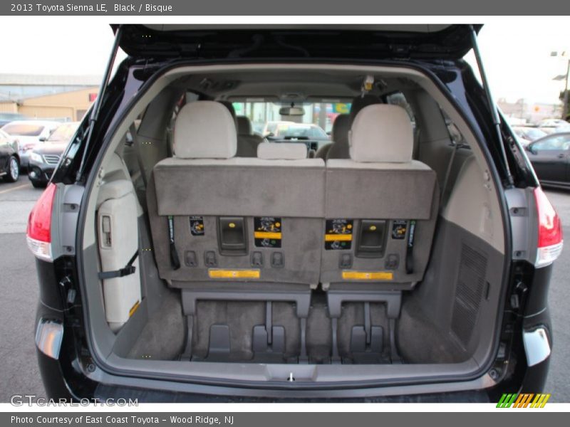 Black / Bisque 2013 Toyota Sienna LE