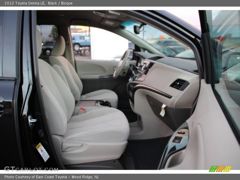 Black / Bisque 2013 Toyota Sienna LE