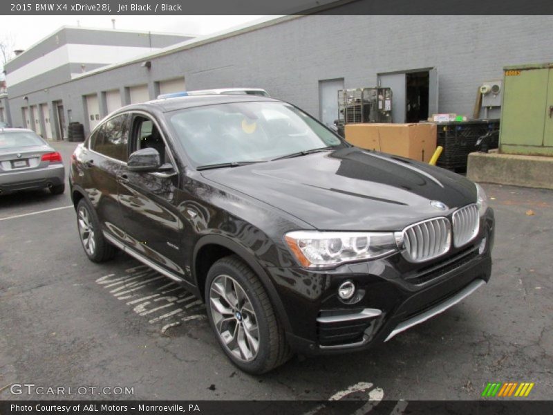 Jet Black / Black 2015 BMW X4 xDrive28i