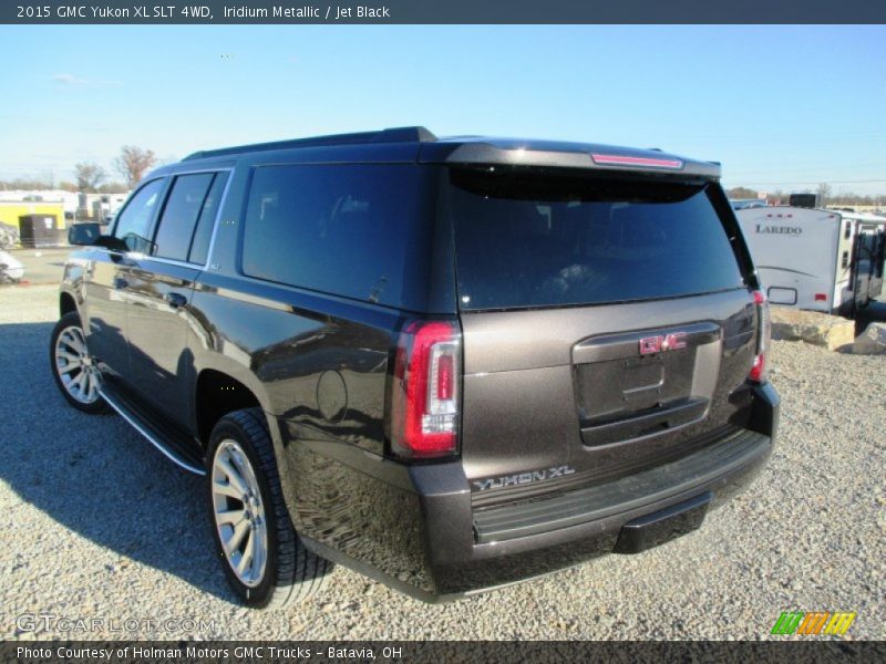 Iridium Metallic / Jet Black 2015 GMC Yukon XL SLT 4WD