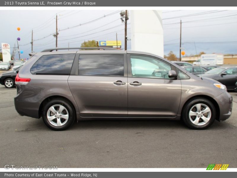 Predawn Gray Mica / Bisque 2013 Toyota Sienna LE