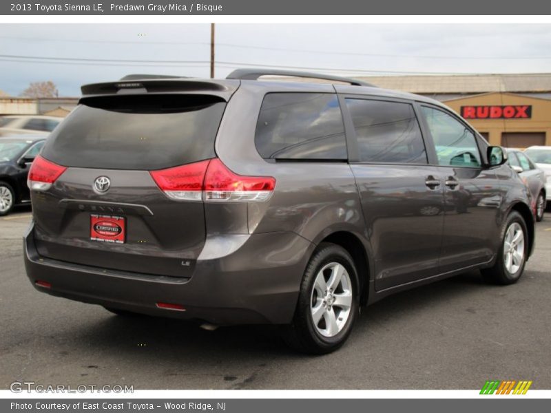 Predawn Gray Mica / Bisque 2013 Toyota Sienna LE