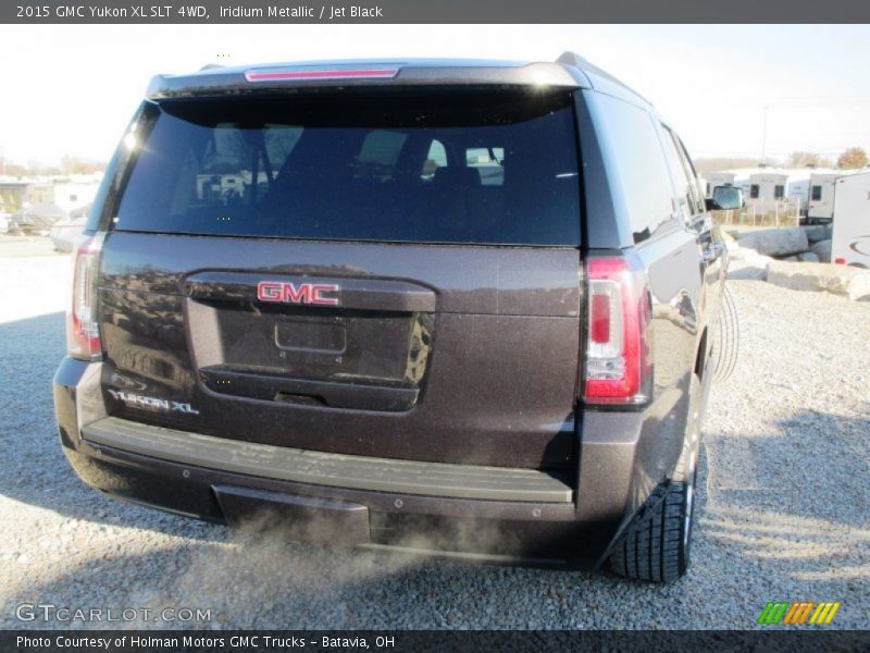 Iridium Metallic / Jet Black 2015 GMC Yukon XL SLT 4WD