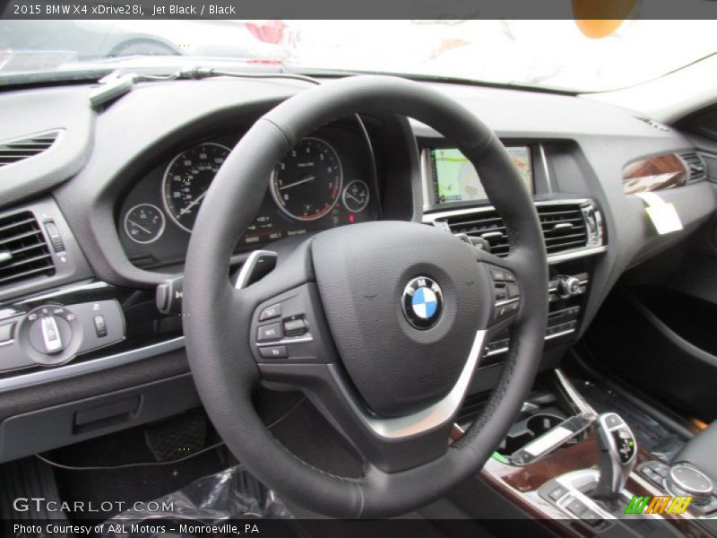 Jet Black / Black 2015 BMW X4 xDrive28i