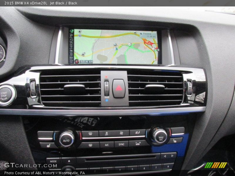 Jet Black / Black 2015 BMW X4 xDrive28i