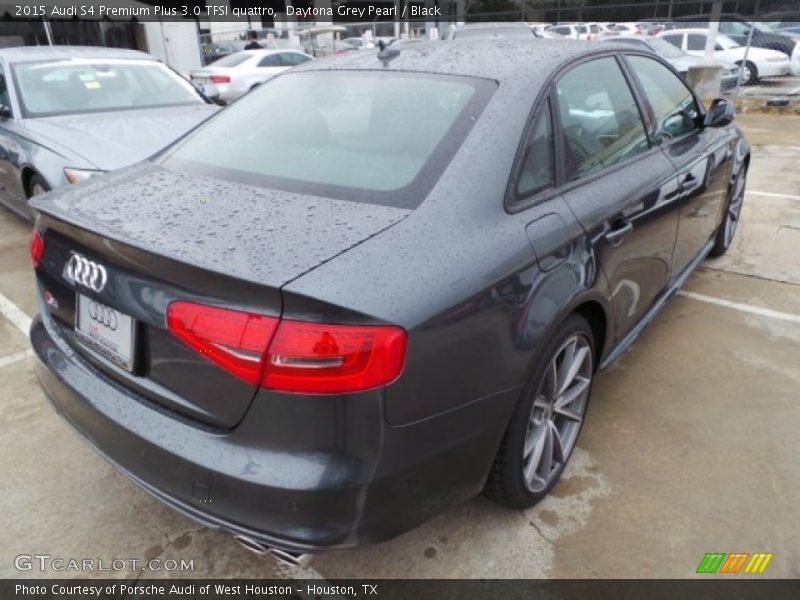 Daytona Grey Pearl / Black 2015 Audi S4 Premium Plus 3.0 TFSI quattro