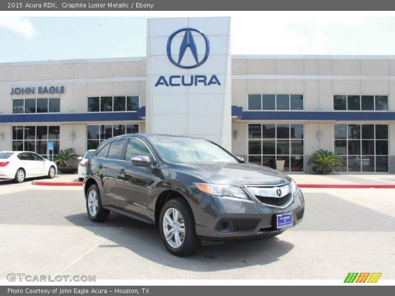 Graphite Luster Metallic / Ebony 2015 Acura RDX