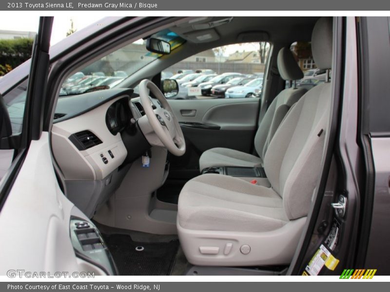 Predawn Gray Mica / Bisque 2013 Toyota Sienna LE