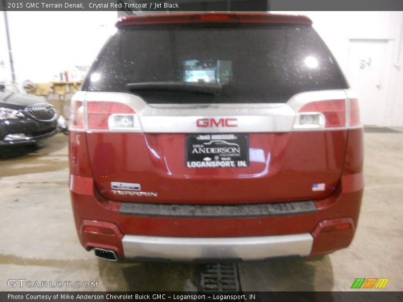 Crystal Red Tintcoat / Jet Black 2015 GMC Terrain Denali