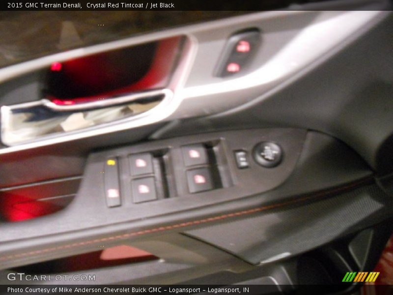 Crystal Red Tintcoat / Jet Black 2015 GMC Terrain Denali