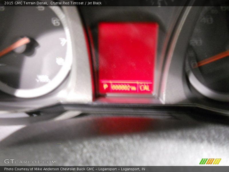 Crystal Red Tintcoat / Jet Black 2015 GMC Terrain Denali