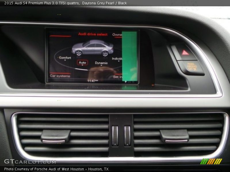 Daytona Grey Pearl / Black 2015 Audi S4 Premium Plus 3.0 TFSI quattro