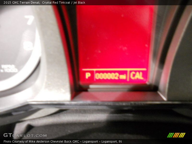 Crystal Red Tintcoat / Jet Black 2015 GMC Terrain Denali