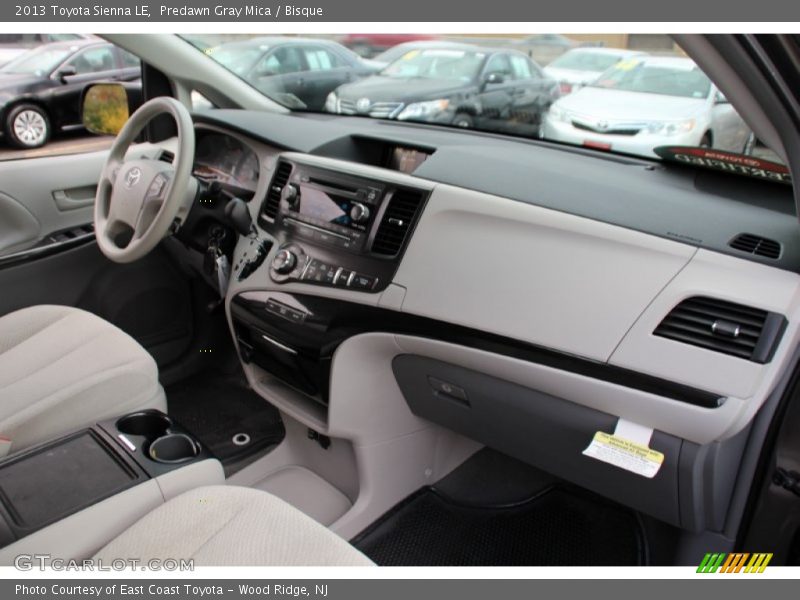 Predawn Gray Mica / Bisque 2013 Toyota Sienna LE